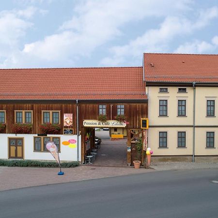 Pension-Cafe-Libelle Elxleben bei Arnstadt Exteriör bild