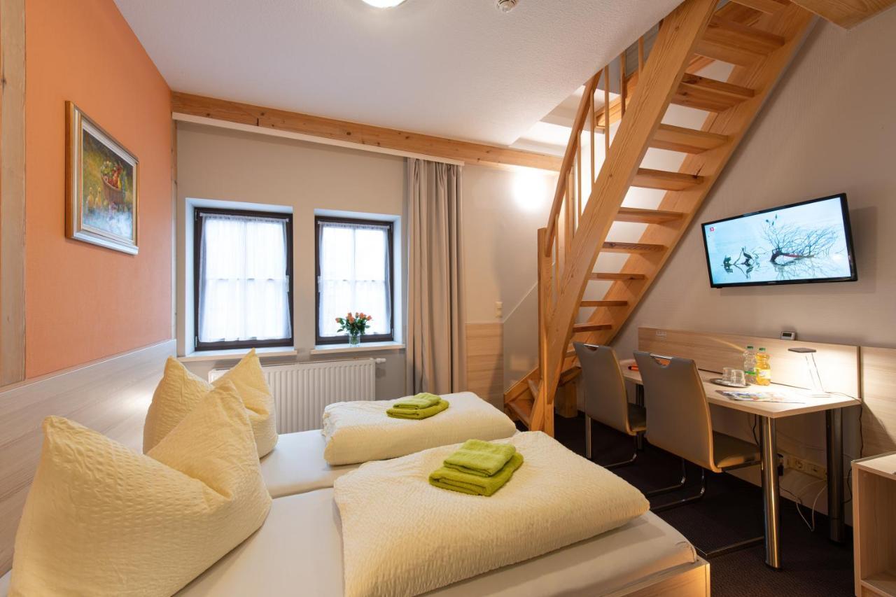Pension-Cafe-Libelle Elxleben bei Arnstadt Exteriör bild