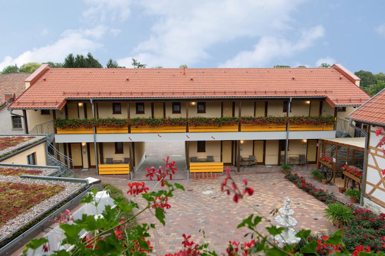 Pension-Cafe-Libelle Elxleben bei Arnstadt Exteriör bild